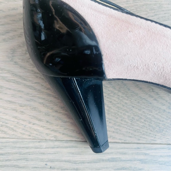 ZARA | 37 | Blush Pink and Black High Heels shoes - Picture 4 of 6